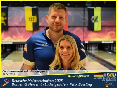 Foto des Albums: Fotoalbum 1 von den Deutschen Meisterschaften 2025 der Damen & Herren in Ludwigshafen, Felix Bowling
