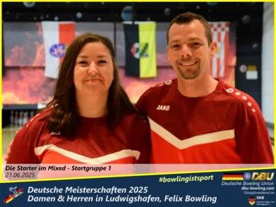 Foto des Albums: Fotoalbum 1 von den Deutschen Meisterschaften 2025 der Damen & Herren in Ludwigshafen, Felix Bowling