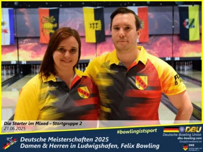 Foto des Albums: Fotoalbum 1 von den Deutschen Meisterschaften 2025 der Damen & Herren in Ludwigshafen, Felix Bowling