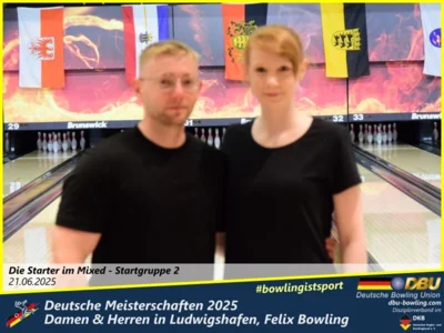 Foto des Albums: Fotoalbum 1 von den Deutschen Meisterschaften 2025 der Damen & Herren in Ludwigshafen, Felix Bowling