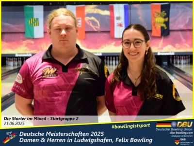 Foto des Albums: Fotoalbum 1 von den Deutschen Meisterschaften 2025 der Damen & Herren in Ludwigshafen, Felix Bowling