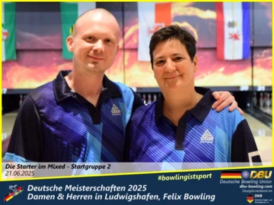 Foto des Albums: Fotoalbum 1 von den Deutschen Meisterschaften 2025 der Damen & Herren in Ludwigshafen, Felix Bowling