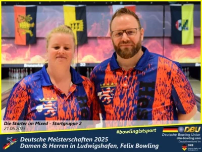 Foto des Albums: Fotoalbum 1 von den Deutschen Meisterschaften 2025 der Damen & Herren in Ludwigshafen, Felix Bowling