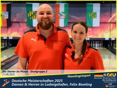 Foto des Albums: Fotoalbum 1 von den Deutschen Meisterschaften 2025 der Damen & Herren in Ludwigshafen, Felix Bowling