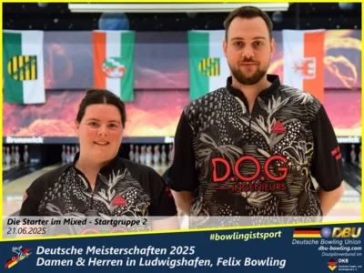 Foto des Albums: Fotoalbum 1 von den Deutschen Meisterschaften 2025 der Damen & Herren in Ludwigshafen, Felix Bowling
