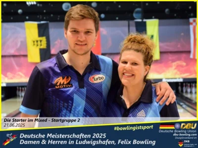 Foto des Albums: Fotoalbum 1 von den Deutschen Meisterschaften 2025 der Damen & Herren in Ludwigshafen, Felix Bowling
