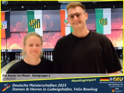 Foto des Albums: Fotoalbum 1 von den Deutschen Meisterschaften 2025 der Damen & Herren in Ludwigshafen, Felix Bowling