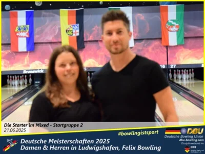 Foto des Albums: Fotoalbum 1 von den Deutschen Meisterschaften 2025 der Damen & Herren in Ludwigshafen, Felix Bowling