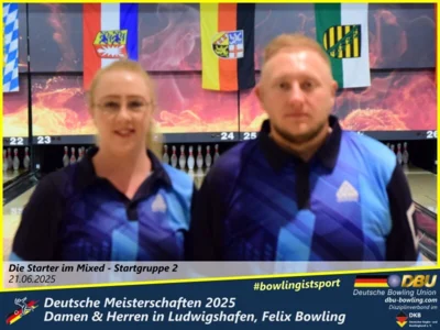 Foto des Albums: Fotoalbum 1 von den Deutschen Meisterschaften 2025 der Damen & Herren in Ludwigshafen, Felix Bowling