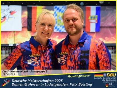 Foto des Albums: Fotoalbum 1 von den Deutschen Meisterschaften 2025 der Damen & Herren in Ludwigshafen, Felix Bowling