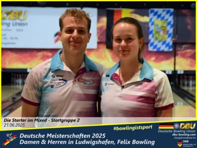 Foto des Albums: Fotoalbum 1 von den Deutschen Meisterschaften 2025 der Damen & Herren in Ludwigshafen, Felix Bowling