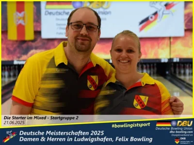 Foto des Albums: Fotoalbum 1 von den Deutschen Meisterschaften 2025 der Damen & Herren in Ludwigshafen, Felix Bowling
