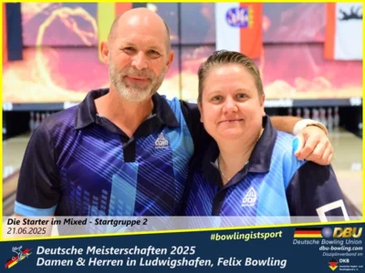 Foto des Albums: Fotoalbum 1 von den Deutschen Meisterschaften 2025 der Damen & Herren in Ludwigshafen, Felix Bowling