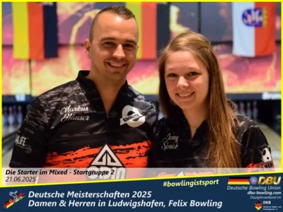 Foto des Albums: Fotoalbum 1 von den Deutschen Meisterschaften 2025 der Damen & Herren in Ludwigshafen, Felix Bowling