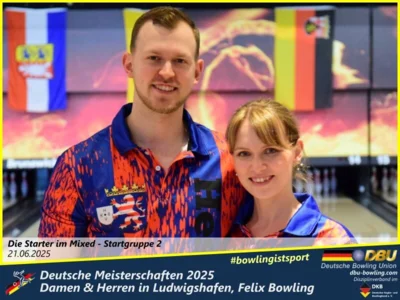 Foto des Albums: Fotoalbum 1 von den Deutschen Meisterschaften 2025 der Damen & Herren in Ludwigshafen, Felix Bowling