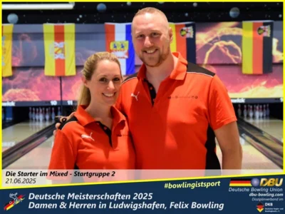 Foto des Albums: Fotoalbum 1 von den Deutschen Meisterschaften 2025 der Damen & Herren in Ludwigshafen, Felix Bowling