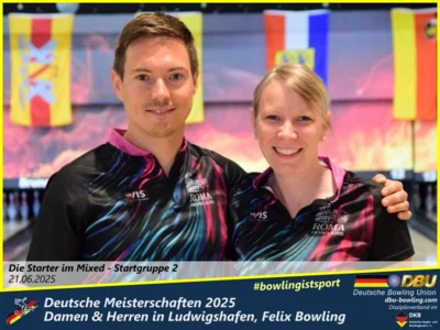 Foto des Albums: Fotoalbum 1 von den Deutschen Meisterschaften 2025 der Damen & Herren in Ludwigshafen, Felix Bowling