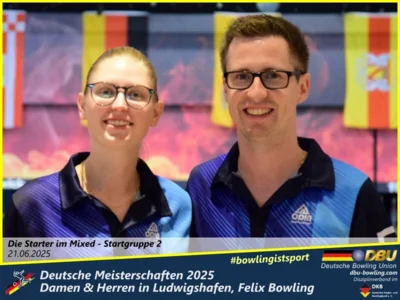 Foto des Albums: Fotoalbum 1 von den Deutschen Meisterschaften 2025 der Damen & Herren in Ludwigshafen, Felix Bowling