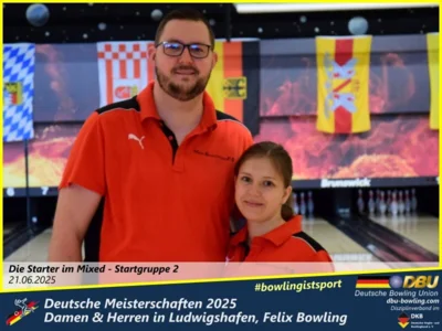 Foto des Albums: Fotoalbum 1 von den Deutschen Meisterschaften 2025 der Damen & Herren in Ludwigshafen, Felix Bowling