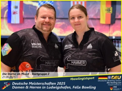 Foto des Albums: Fotoalbum 1 von den Deutschen Meisterschaften 2025 der Damen & Herren in Ludwigshafen, Felix Bowling