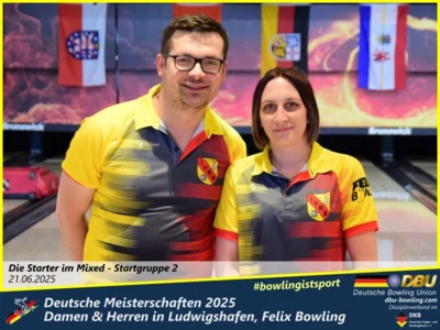 Foto des Albums: Fotoalbum 1 von den Deutschen Meisterschaften 2025 der Damen & Herren in Ludwigshafen, Felix Bowling