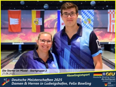 Foto des Albums: Fotoalbum 1 von den Deutschen Meisterschaften 2025 der Damen & Herren in Ludwigshafen, Felix Bowling