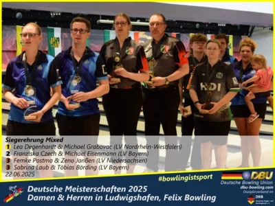 Foto des Albums: Fotoalbum 2 von den Deutschen Meisterschaften 2025 der Damen & Herren in Ludwigshafen, Felix Bowling
