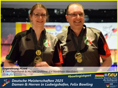 Foto des Albums: Fotoalbum 2 von den Deutschen Meisterschaften 2025 der Damen & Herren in Ludwigshafen, Felix Bowling