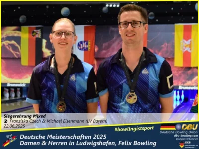 Foto des Albums: Fotoalbum 2 von den Deutschen Meisterschaften 2025 der Damen & Herren in Ludwigshafen, Felix Bowling