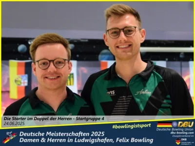 Foto des Albums: Fotoalbum 4 von den Deutschen Meisterschaften 2025 der Damen & Herren in Ludwigshafen, Felix Bowling