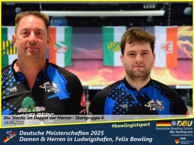 Foto des Albums: Fotoalbum 4 von den Deutschen Meisterschaften 2025 der Damen & Herren in Ludwigshafen, Felix Bowling