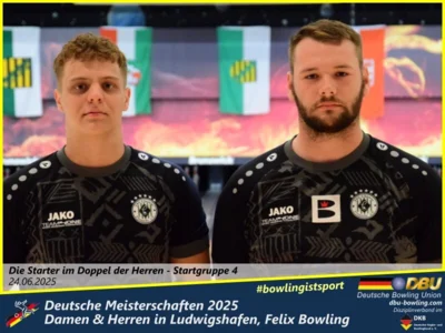 Foto des Albums: Fotoalbum 4 von den Deutschen Meisterschaften 2025 der Damen & Herren in Ludwigshafen, Felix Bowling