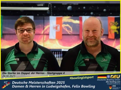 Foto des Albums: Fotoalbum 4 von den Deutschen Meisterschaften 2025 der Damen & Herren in Ludwigshafen, Felix Bowling
