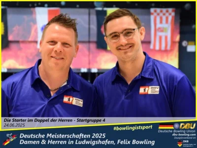 Foto des Albums: Fotoalbum 4 von den Deutschen Meisterschaften 2025 der Damen & Herren in Ludwigshafen, Felix Bowling