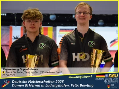 Foto des Albums: Fotoalbum 5 von den Deutschen Meisterschaften 2025 der Damen & Herren in Ludwigshafen, Felix Bowling