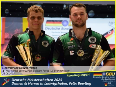 Foto des Albums: Fotoalbum 5 von den Deutschen Meisterschaften 2025 der Damen & Herren in Ludwigshafen, Felix Bowling