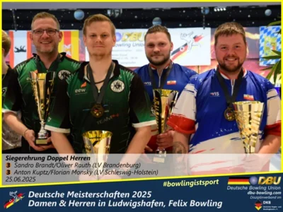 Foto des Albums: Fotoalbum 5 von den Deutschen Meisterschaften 2025 der Damen & Herren in Ludwigshafen, Felix Bowling