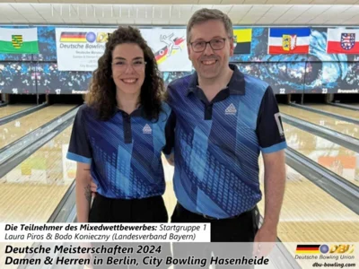 Foto des Albums: Fotoalbum 1 von den Deutschen Meisterschaften 2024 der Damen & Herren in Berlin, City Bowling Hasenheide