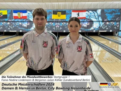 Foto des Albums: Fotoalbum 1 von den Deutschen Meisterschaften 2024 der Damen & Herren in Berlin, City Bowling Hasenheide