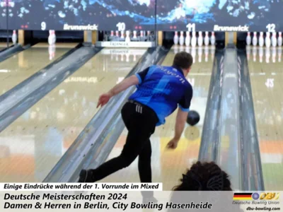 Foto des Albums: Fotoalbum 1 von den Deutschen Meisterschaften 2024 der Damen & Herren in Berlin, City Bowling Hasenheide