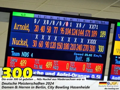Foto des Albums: Fotoalbum 1 von den Deutschen Meisterschaften 2024 der Damen & Herren in Berlin, City Bowling Hasenheide