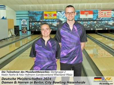 Foto des Albums: Fotoalbum 1 von den Deutschen Meisterschaften 2024 der Damen & Herren in Berlin, City Bowling Hasenheide