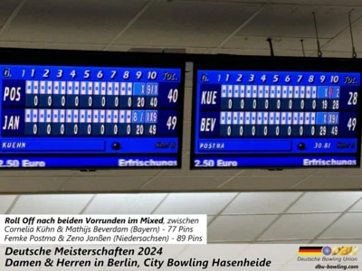 Foto des Albums: Fotoalbum 2 von den Deutschen Meisterschaften 2024 der Damen & Herren in Berlin, City Bowling Hasenheide