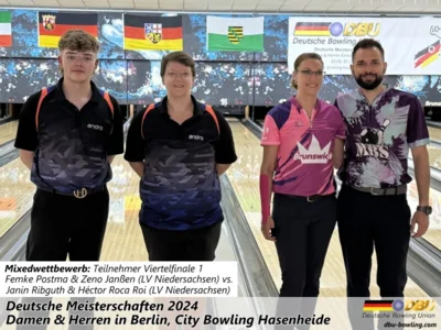 Foto des Albums: Fotoalbum 2 von den Deutschen Meisterschaften 2024 der Damen & Herren in Berlin, City Bowling Hasenheide