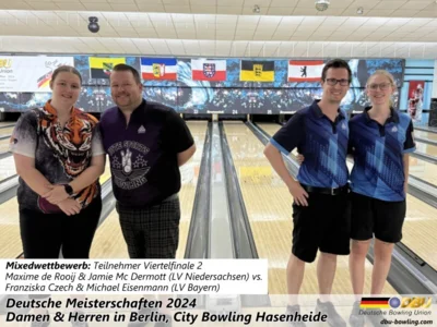 Foto des Albums: Fotoalbum 2 von den Deutschen Meisterschaften 2024 der Damen & Herren in Berlin, City Bowling Hasenheide