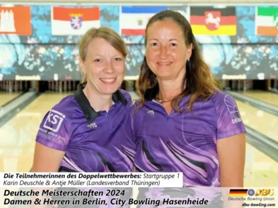 Foto des Albums: Fotoalbum 3 von den Deutschen Meisterschaften 2024 der Damen & Herren in Berlin, City Bowling Hasenheide