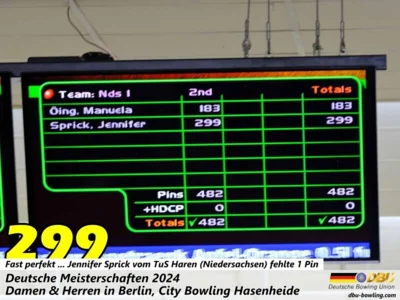 Foto des Albums: Fotoalbum 3 von den Deutschen Meisterschaften 2024 der Damen & Herren in Berlin, City Bowling Hasenheide