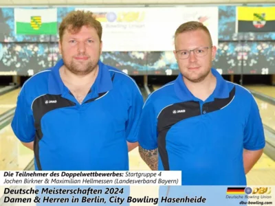 Foto des Albums: Fotoalbum 4 von den Deutschen Meisterschaften 2024 der Damen & Herren in Berlin, City Bowling Hasenheide