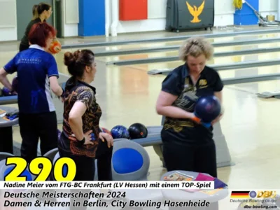 Foto des Albums: Fotoalbum 4 von den Deutschen Meisterschaften 2024 der Damen & Herren in Berlin, City Bowling Hasenheide