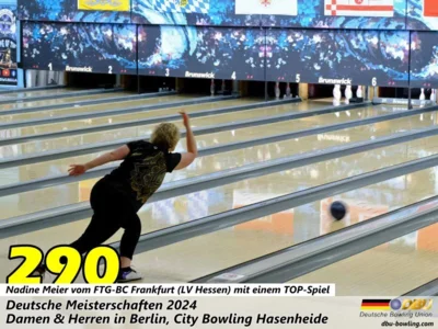 Foto des Albums: Fotoalbum 4 von den Deutschen Meisterschaften 2024 der Damen & Herren in Berlin, City Bowling Hasenheide